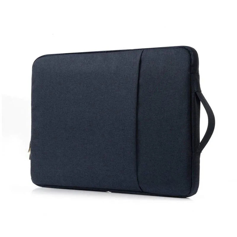 Canvas tablet case for Pro 12.9 devices in grey, light grey, navy, and rose red colours