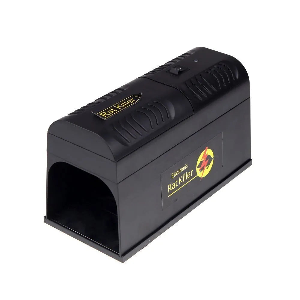High voltage rodent killer pest control device with multiple plug options