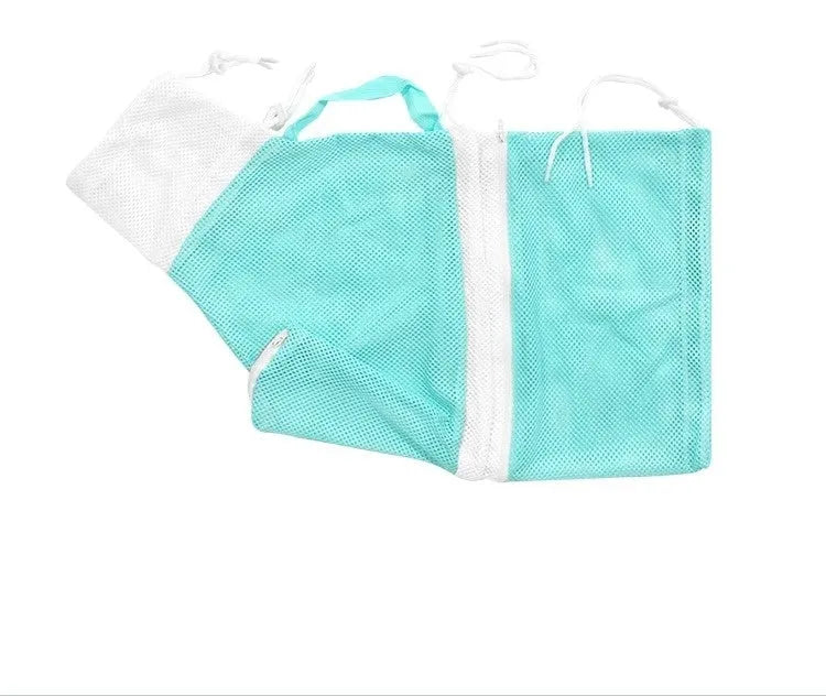 Upgraded fifth-generation cat grooming restraint bag in pink, green or grey with white detachable design
