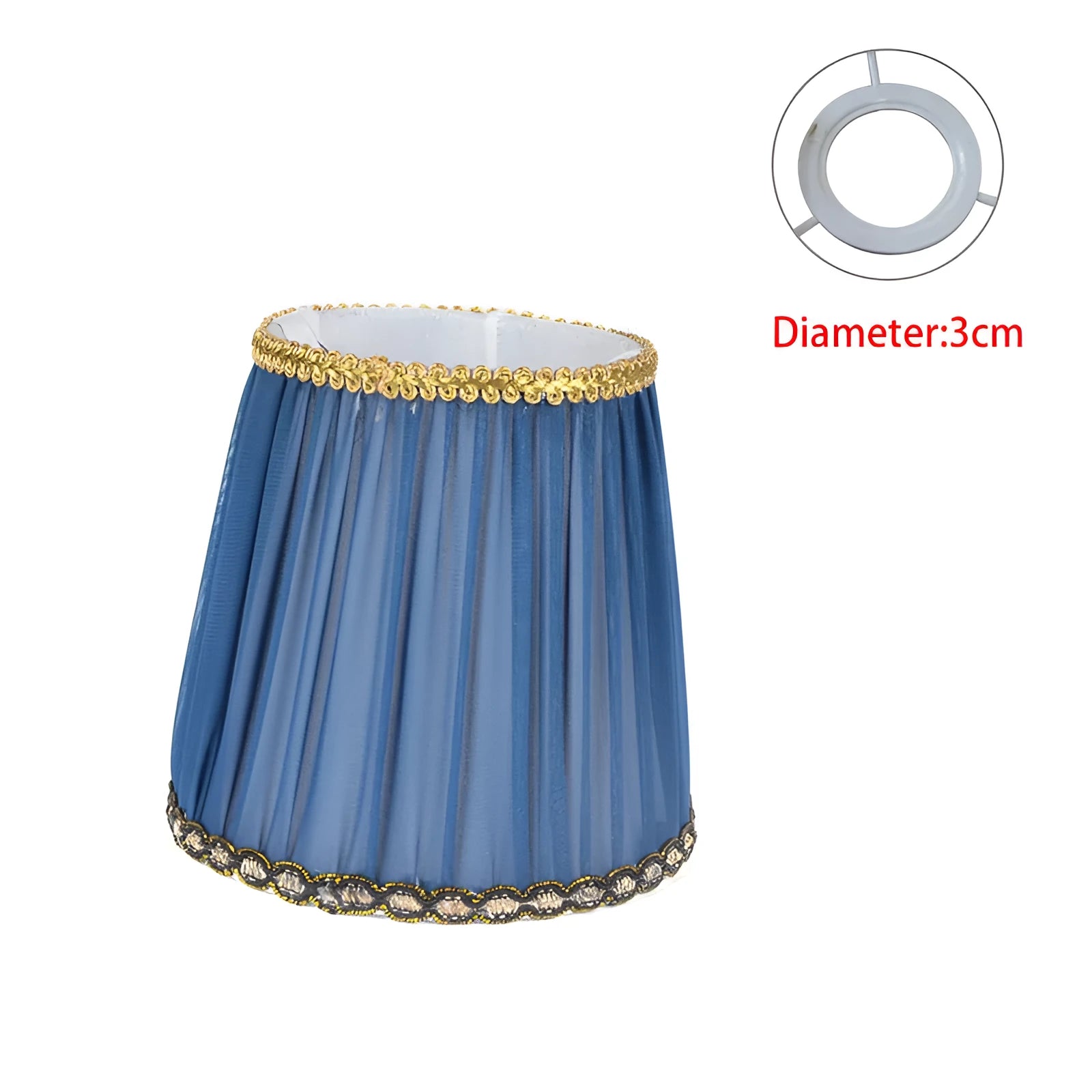 Purple Wheat fabric cloth lampshade for crystal chandeliers in various colours