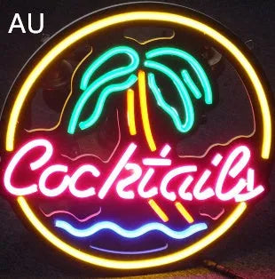 LED coffee neon billboard decorative lighting for commercial interiors