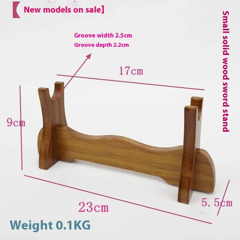 Simple wooden handmade multi layer bracket with Chinese style design displaying ornaments