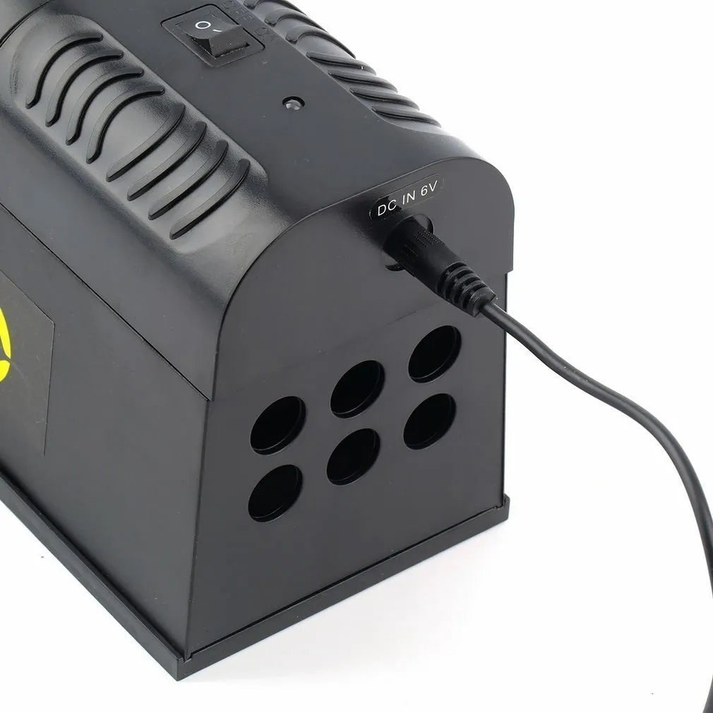 High voltage rodent killer pest control device with multiple plug options