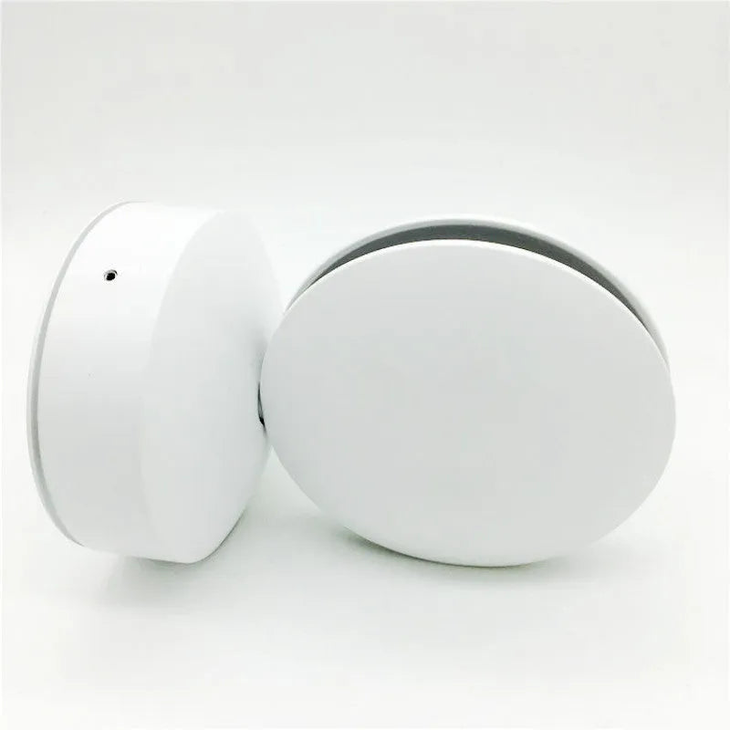 Modern aluminium corridor wall lamp spotlight bar with glass lens and LED in blue, green, red, white, or yellow.