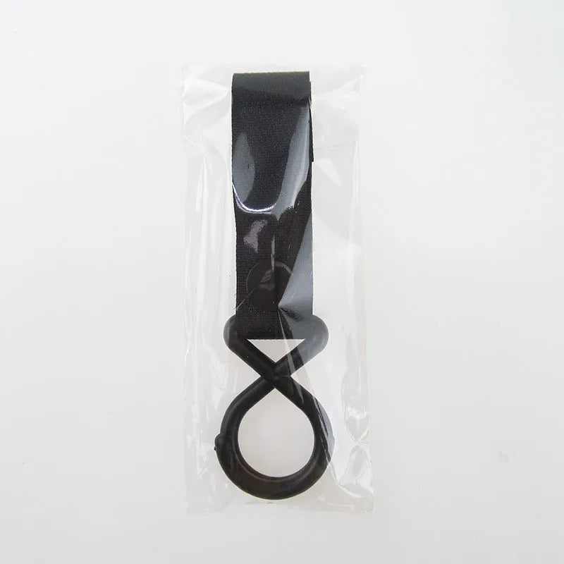 Nylon luggage velcro hook for OPP bag tags in multiple colour options.