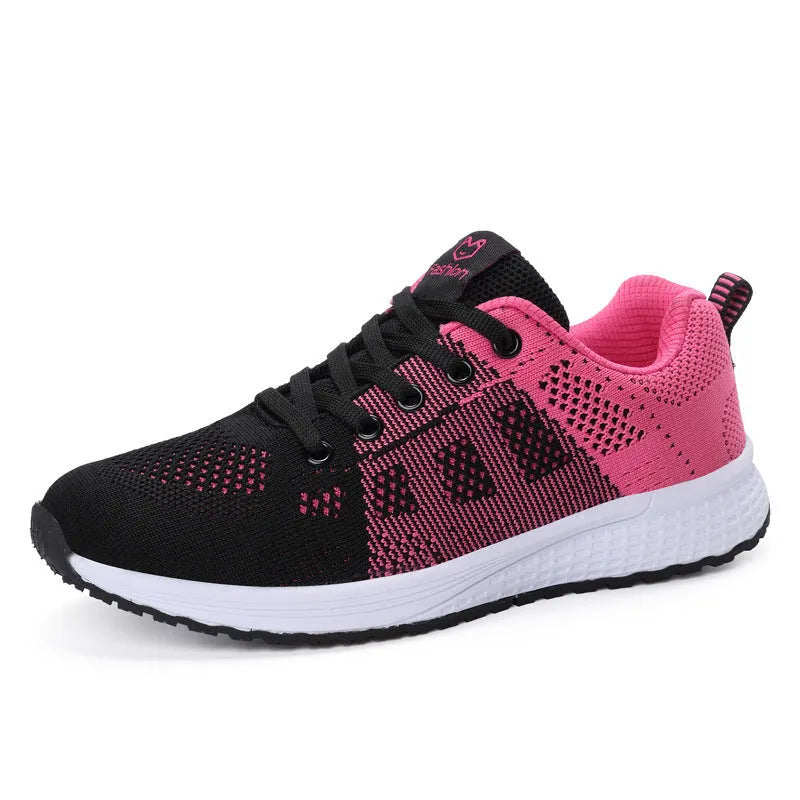 Women's white high-top casual sneaker with artificial PU upper and back lacing