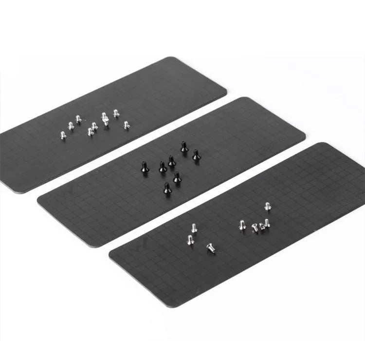 117 in 1 electronics screwdriver set with magnetic bits and flexible extension in a black storage case.