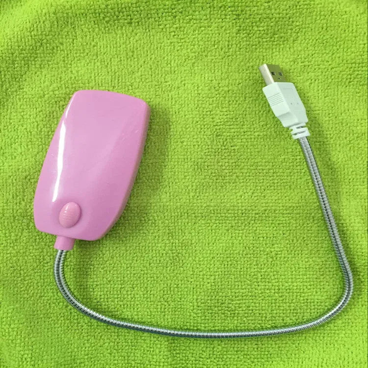 Flexible USB LED reading light with gooseneck neck in multiple colour options