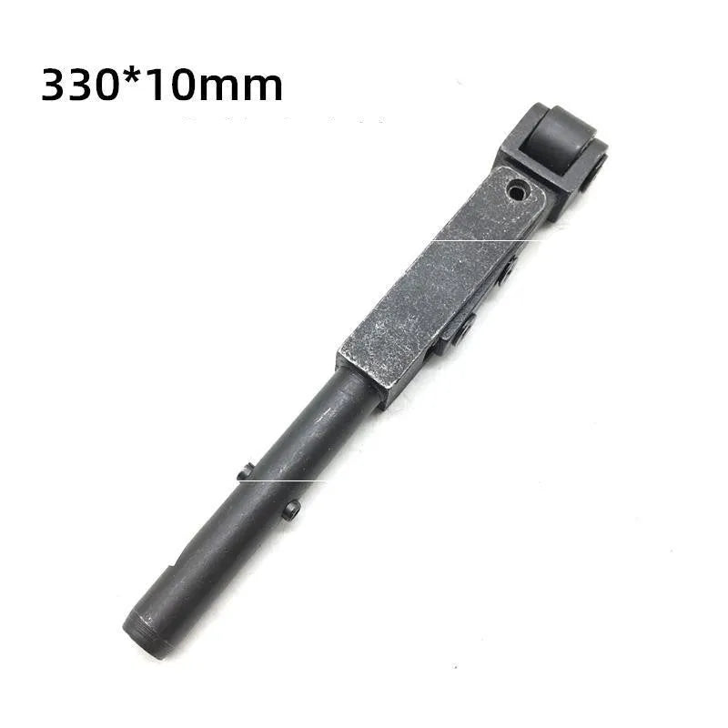Metal rollers and accessories for a pneumatic belt strapping machine.