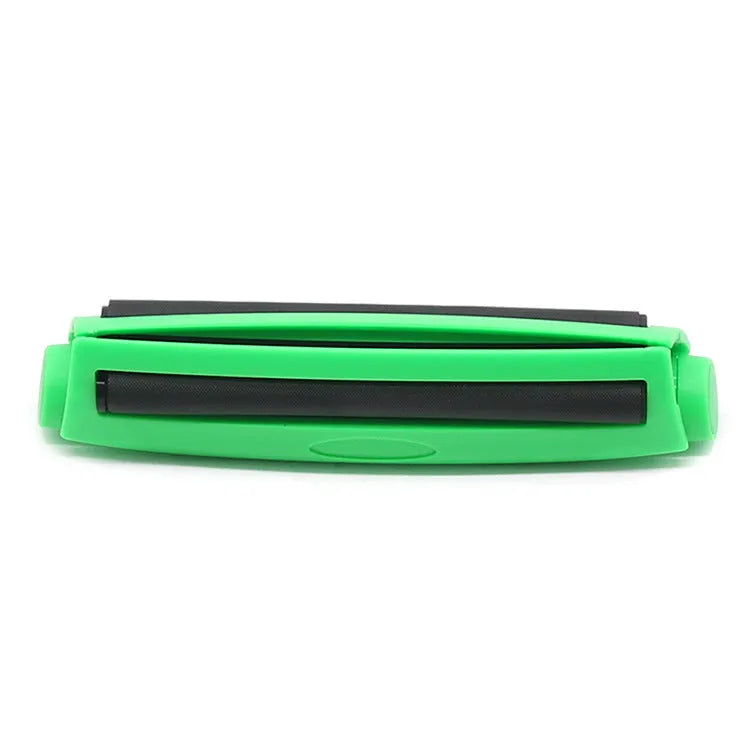 Plastic cone cigarette maker manual tobacco roller in multiple colours showing 110mm length