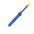 Gs-107 large blue manual solder sucker desoldering pump for electronics repair.