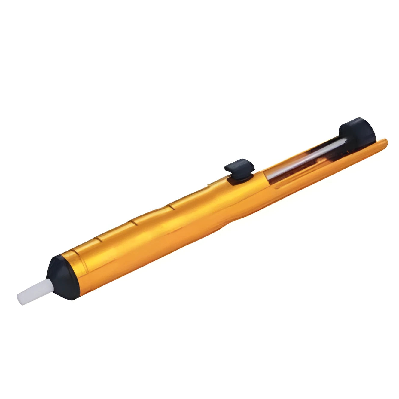 Gs-107 large blue manual solder sucker desoldering pump for electronics repair.