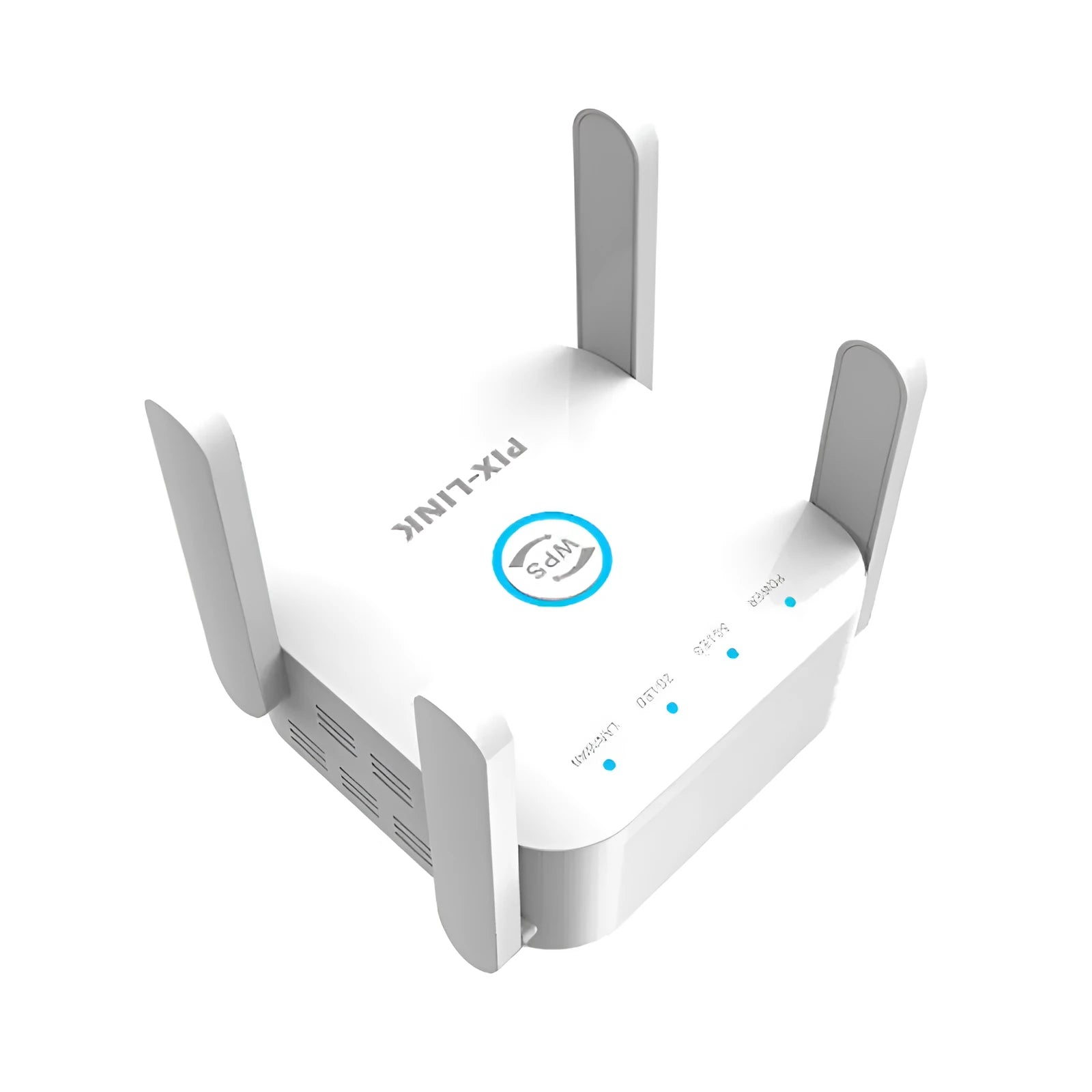 PIXLINK AC24 dual frequency wireless WiFi extender in black or white colour with regional power options