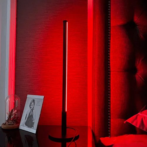 Nordic minimalist LED bedside table lamp with remote control for RGB colour changing