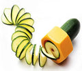 Yellow and green ABS plastic vegetable cutter slicer with 8cm diameter for kitchen use