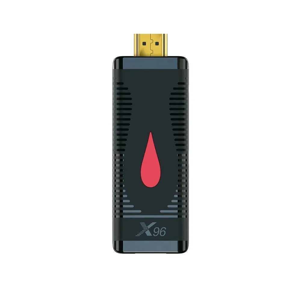 Small Android TV box dongle with Allwinner H313 chip for HDMI smart TV streaming.