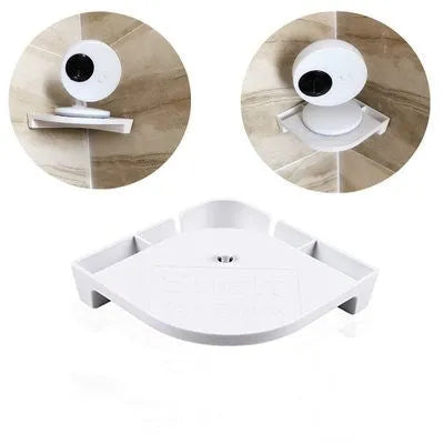 White wireless baby monitor with 3.5 inch screen and UFO-shaped camera unit on a table.