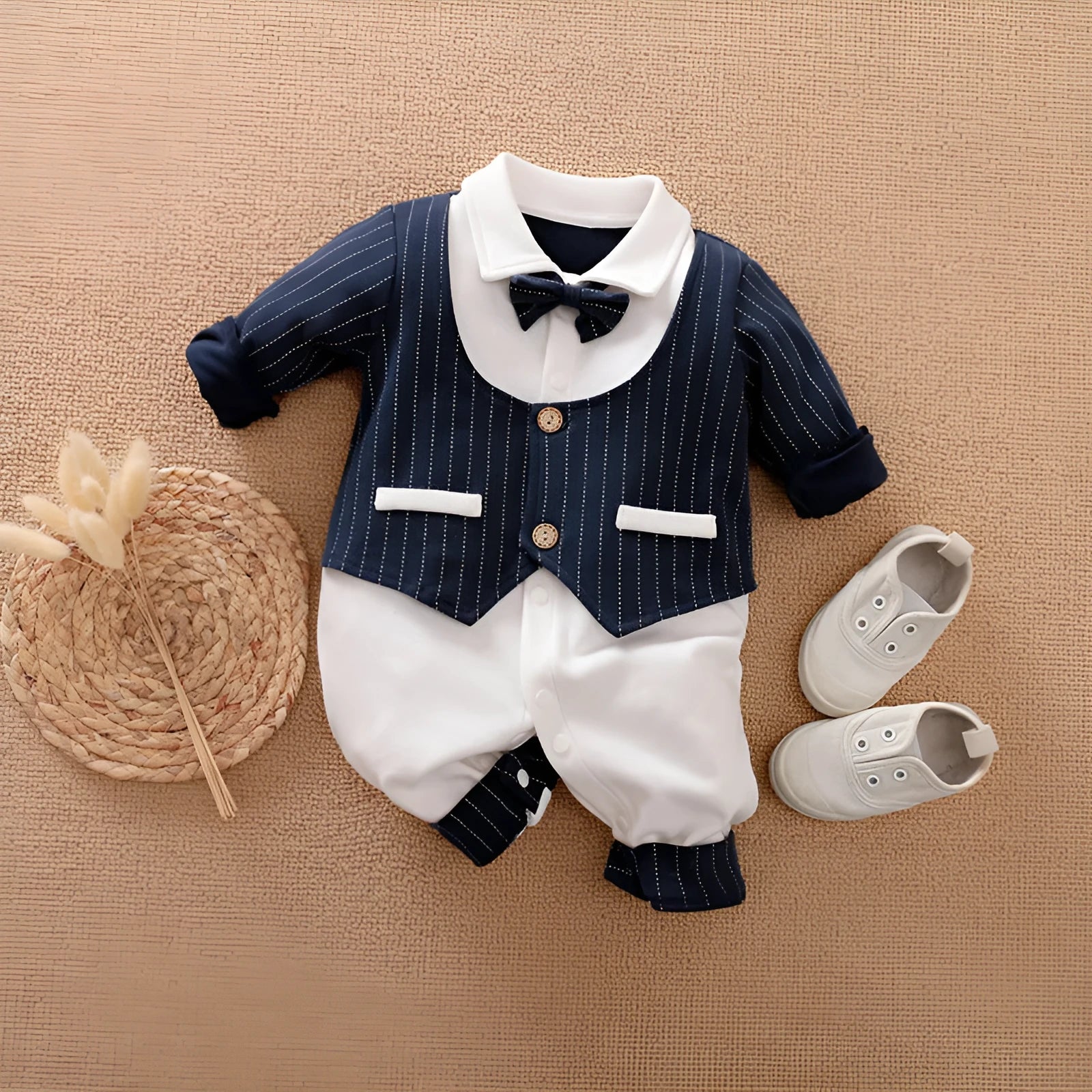 Cotton baby jumpsuit long sleeves spring autumn clothing multiple style options