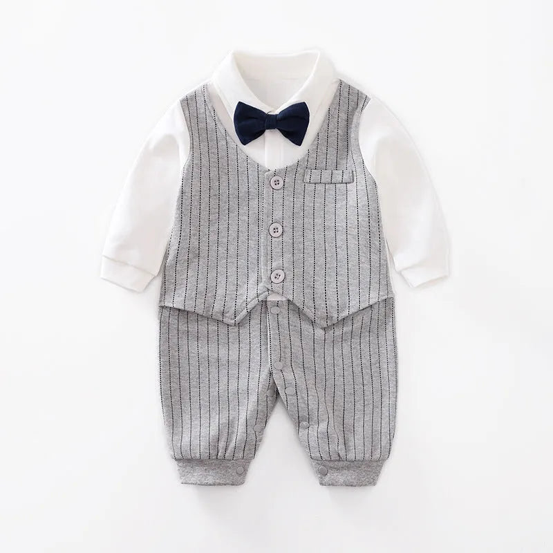 Cotton baby jumpsuit long sleeves spring autumn clothing multiple style options