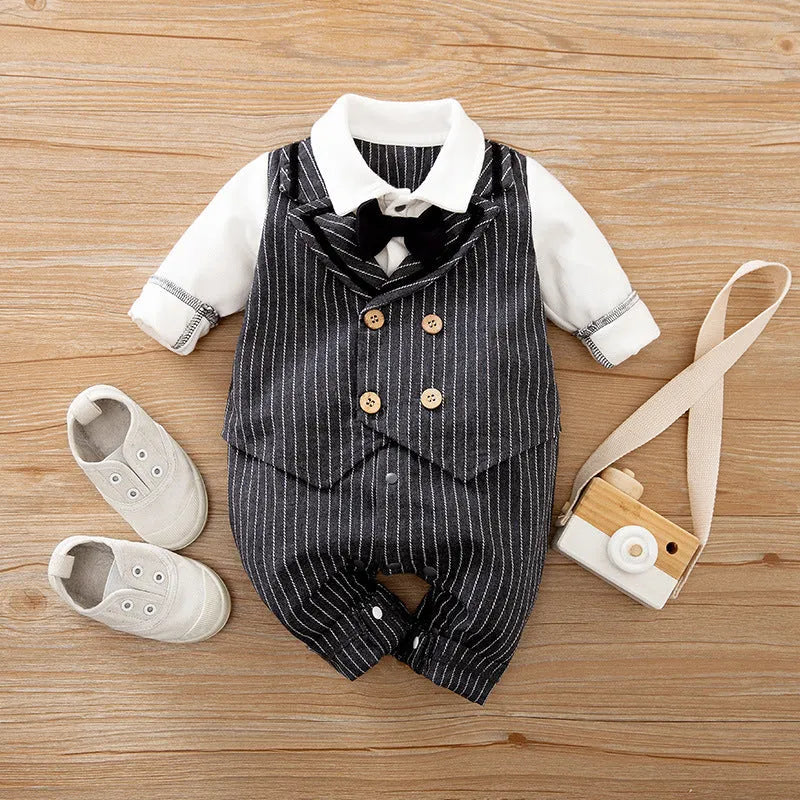 Cotton baby jumpsuit long sleeves spring autumn clothing multiple style options