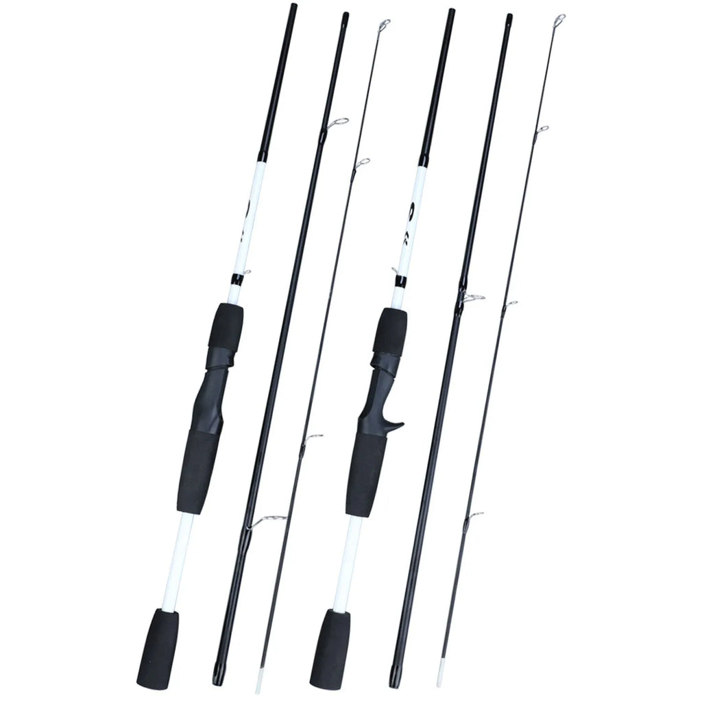 Sougayilang carbon fibre multi-section spinning casting fishing rod