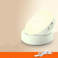 Wireless body sensing LED cabinet lights with motion detection for automatic night-time illumination
