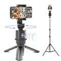 360-degree intelligent tracking pan tilt mobile phone bracket with AI face recognition on a table