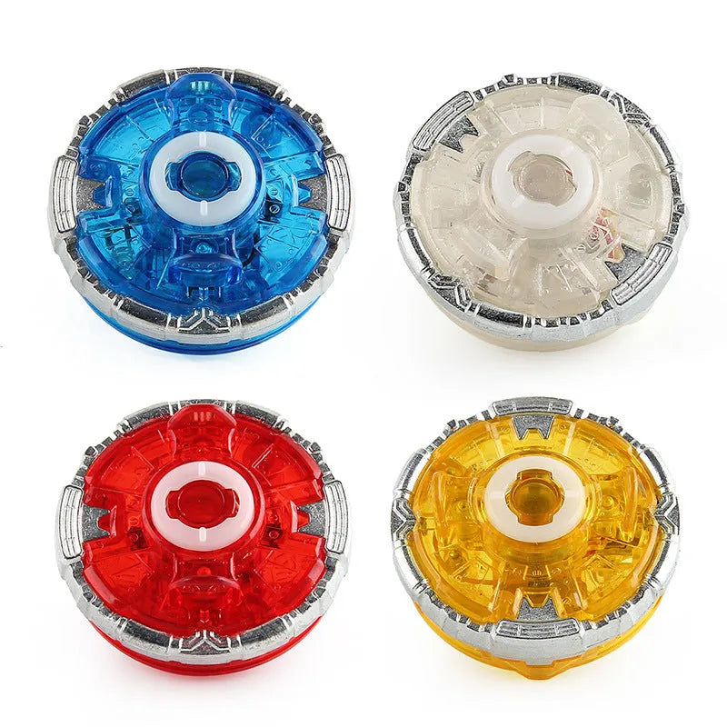 SB Light Luminous Gyro Bottom spinning top accessory in blue, red, white, and yellow colour options
