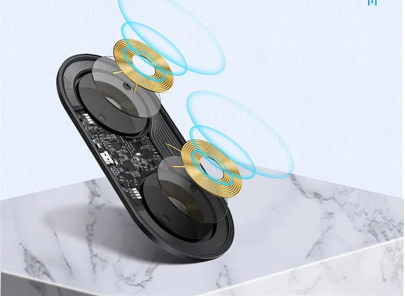 Baseus Minimalist 2-in-1 Wireless Charger Pro Version for phones and AirPods