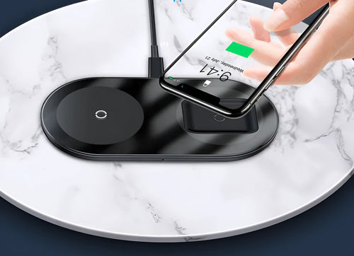 Baseus Minimalist 2-in-1 Wireless Charger Pro Version for phones and AirPods