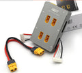 Grey Astor drone parallel charging board accessory for multi-battery charging