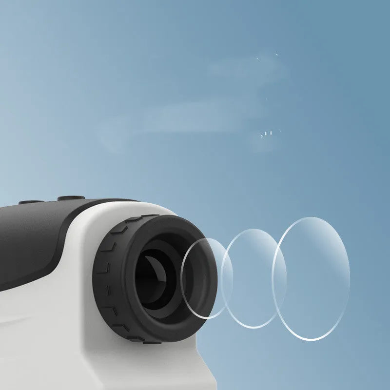 Golf laser rangefinder telescope for outdoor distance measurement up to 1500 metres