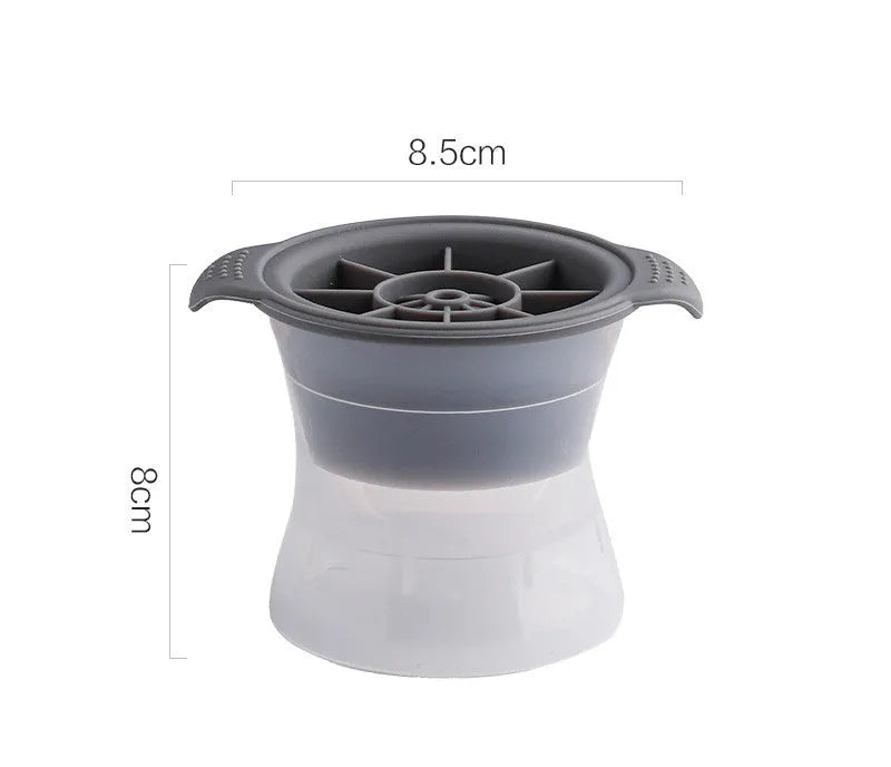 Silicone ice tray showing ice hockey artifact shapes and colourful geometric mould options