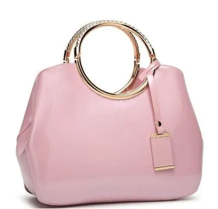 Women's polyester party handbag with card slot and zipper pocket in seven colour options