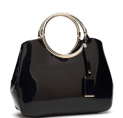 Women's polyester party handbag with card slot and zipper pocket in seven colour options