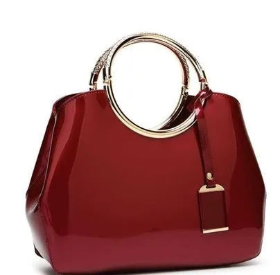 Women's polyester party handbag with card slot and zipper pocket in seven colour options