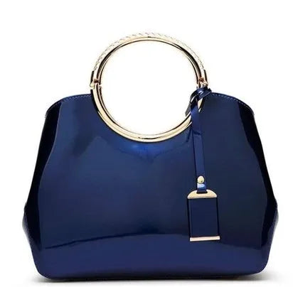 Women's polyester party handbag with card slot and zipper pocket in seven colour options