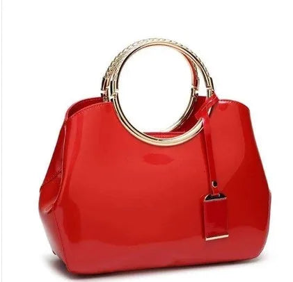 Women's polyester party handbag with card slot and zipper pocket in seven colour options