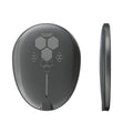 Black magnetic wireless charger with TYPE-C cable for 1200mA fast charging