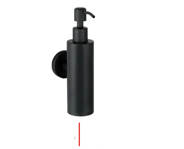 Stainless steel wall-mounted pendant lotion bottle dispenser for hotel bathrooms