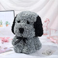 Valentine's Day rose pug soap flower bouquet handmade plastic 40cm foam filling