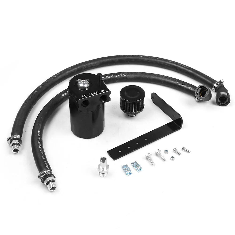 Aluminum alloy oil separator for 2018-2020 Ford Expedition in black, red, blue, or silver