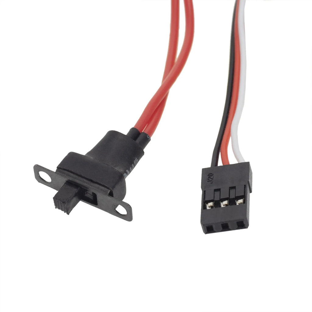 Small Boat 40A brushed electronic speed controller for 1/16 and 1/18 scale RC vehicles in G500 colour.