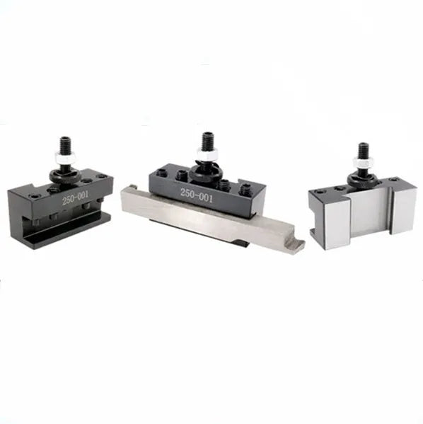 Machifit 250-000 wedge steel quick change tool post and holder for mini lathe.