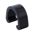 Aluminium alloy C buckle hardware component in eight colour options measuring 10.2×13×5mm