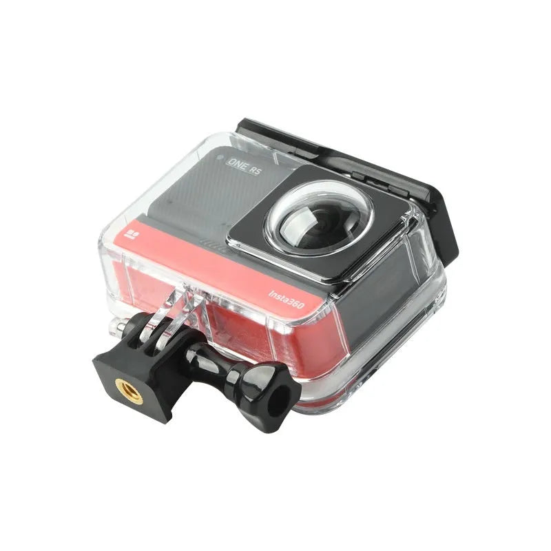 Transparent waterproof protective case for Insta360 One RS panoramic camera