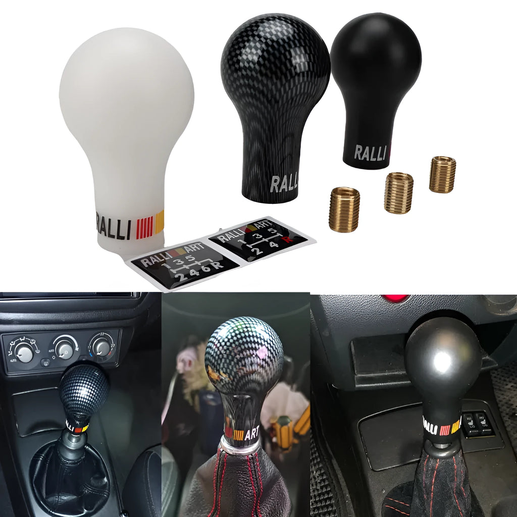 Manual five-gear car gear knob for Mitsubishi vehicles in multiple colour options