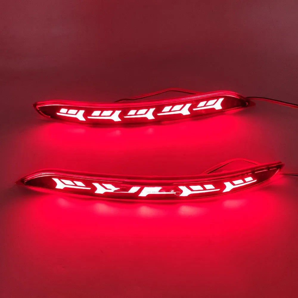 Volkswagen Sagitar bumper LED light modification with flowing water lighting effects for 2019-2021 models