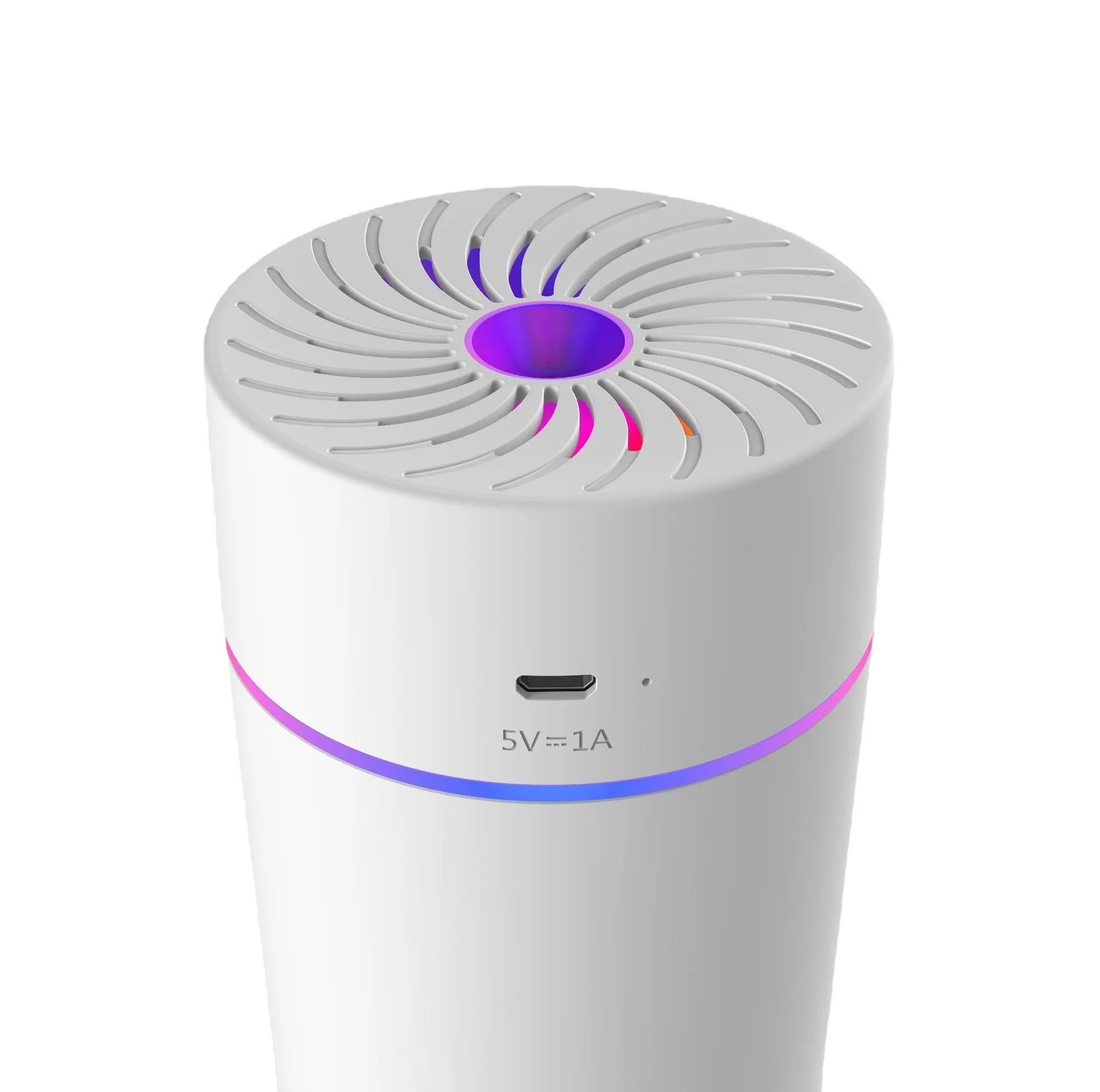 Car USB mini humidifier unit with aromatherapy function for vehicle air quality improvement