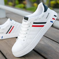 Men's sports shoes in black, grey and white colours showing Asian sizes 39-44
